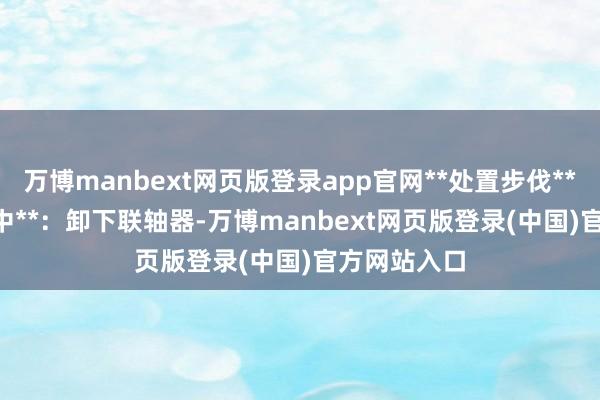 万博manbext网页版登录app官网**处置步伐**:- **不合中**:卸下联轴器-万博manbext网页版登录(中国)官方网站入口